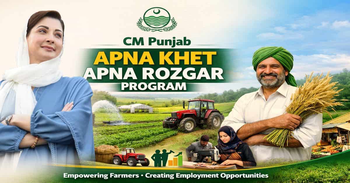 CM Punjab Apna Khet Apna Rozgar Program