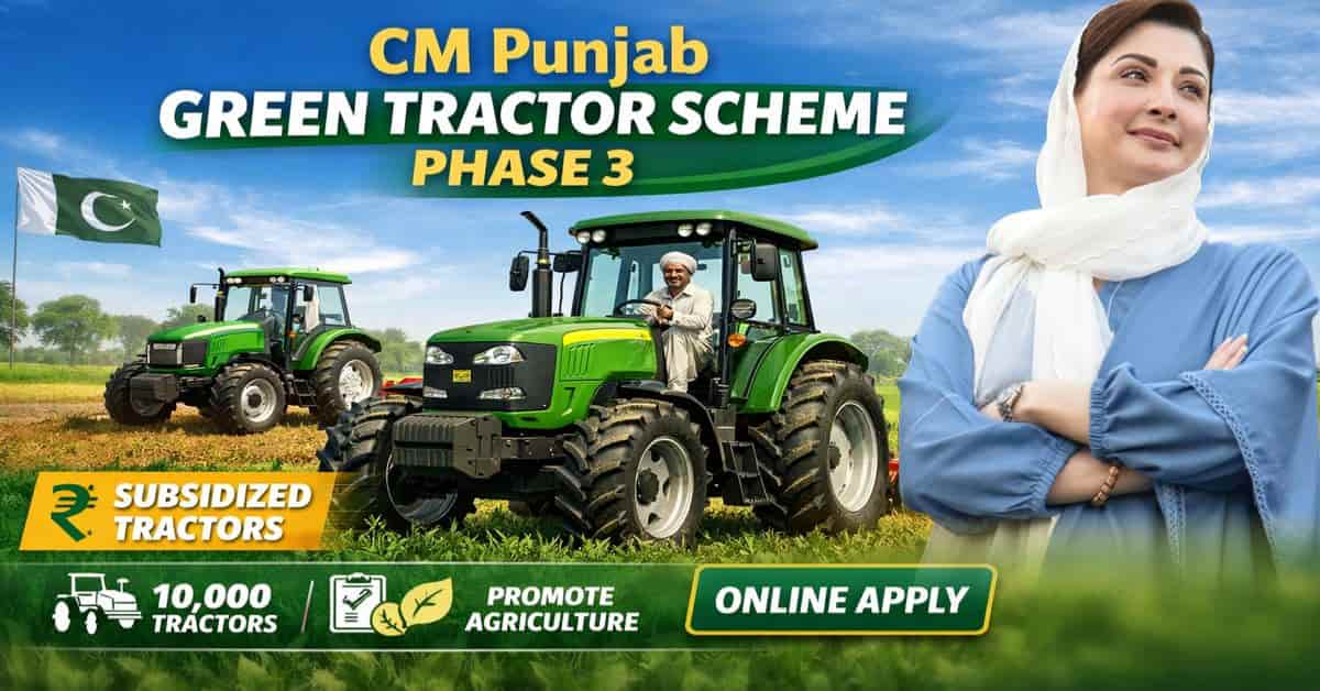 CM Punjab Green Tractor Scheme Phase 3