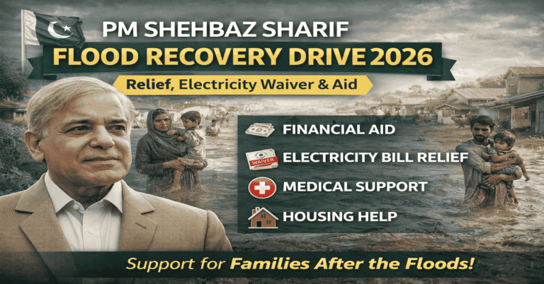 PM Shehbaz Sharif Flood Recovery Drive 2026 – Good News