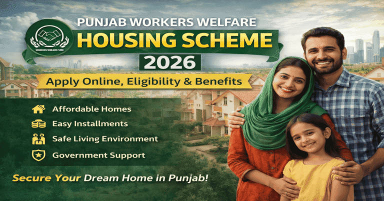 Punjab Workers Welfare Housing Scheme 2026 – How to Apply