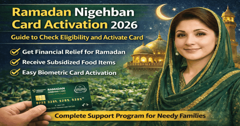 Ramadan Nigehban Card Activation 2026 – Complete Guide to Check Eligibility and Activate Card