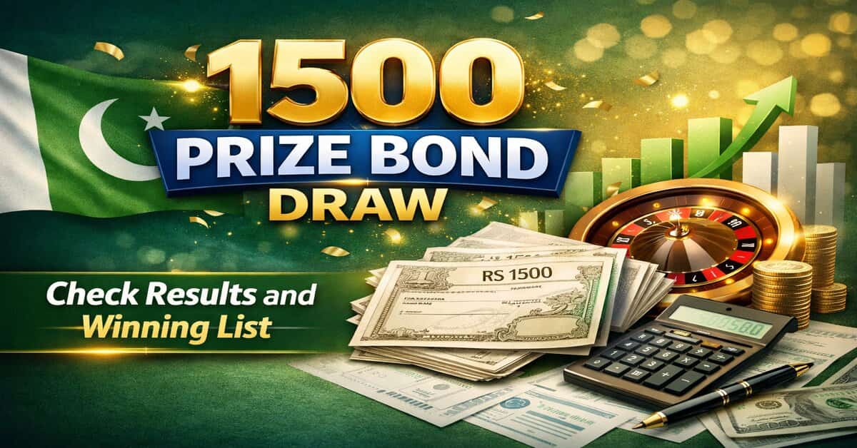 1500 Prize Bond Draw