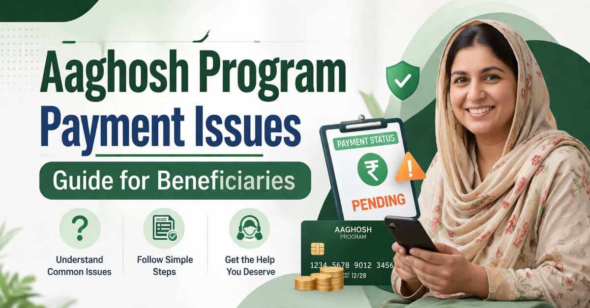 Aaghosh Program Payment Issues