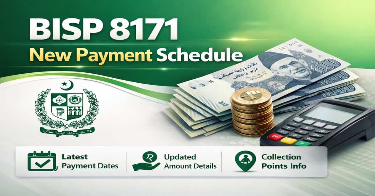 BISP 8171 New Payment Schedule