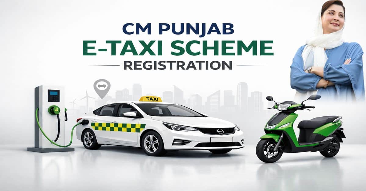 CM Punjab E-Taxi Scheme Registration