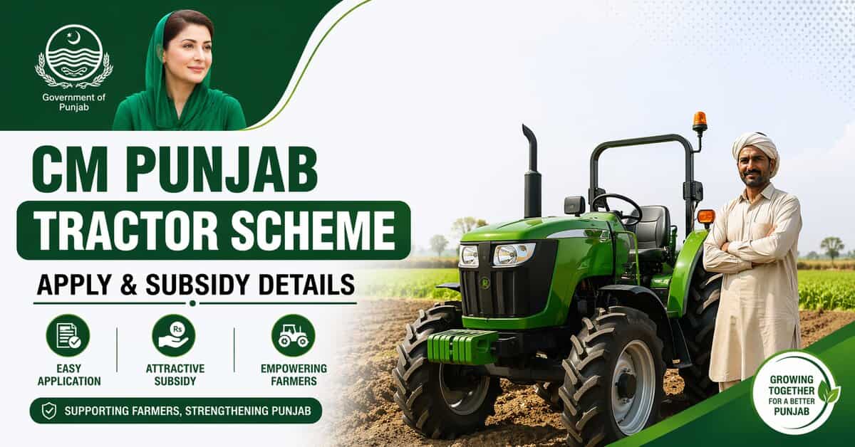 CM Punjab Tractor Scheme Apply & Subsidy Details