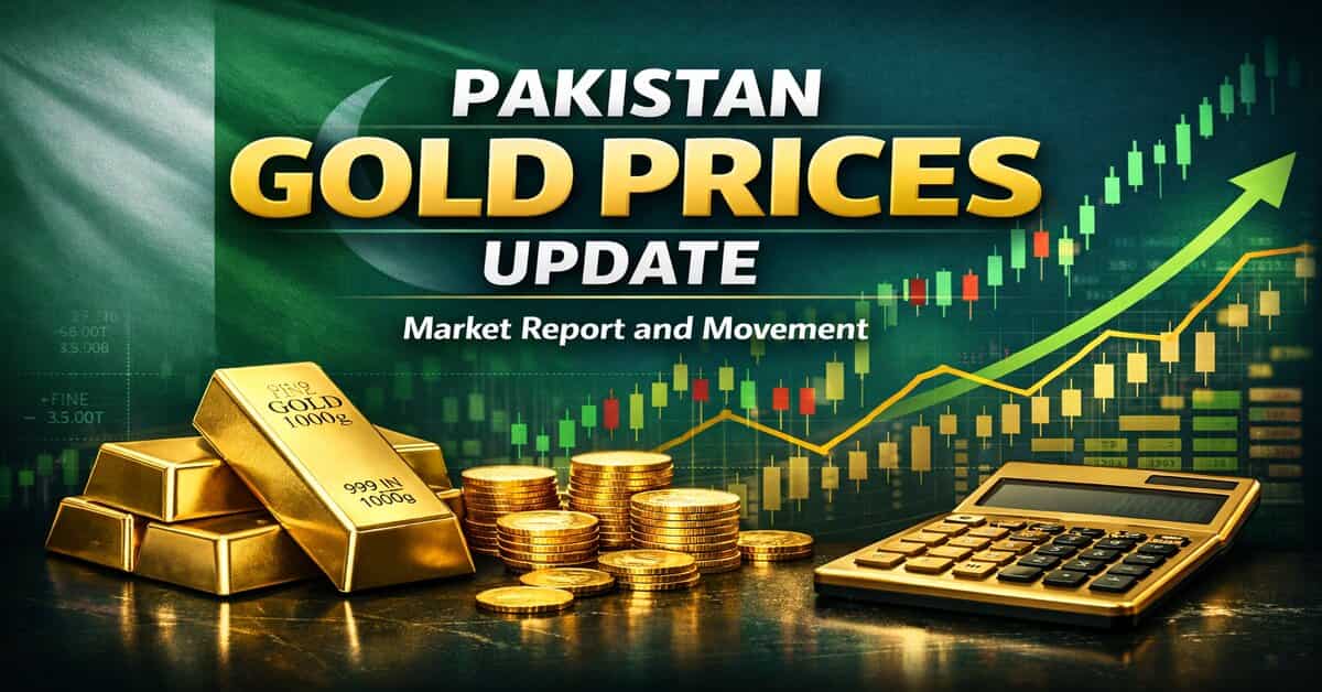 Pakistan Gold Prices Update