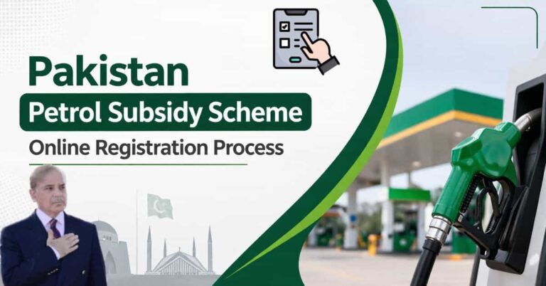 Pakistan Petrol Subsidy Scheme Online Registration Process